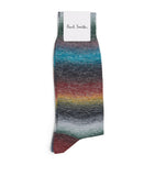 Paul Smith socks ombré Signature Stripe cotton blend (British brand)