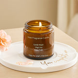 Livingandhome lavender scented candle 100g, imported from the UK