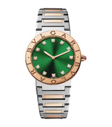 Harrods Bvlgari BVLGARI BVLGARI Lady Watch Stainless Steel and Rose Gold 33mm- Buy online at McGrocer