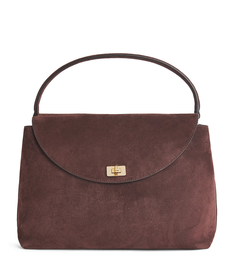 Sandro Paris suede handbag Le Grand Bazaar (British brand)