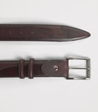 Elliot Rhodes Belafonte leather belt 4cm - British product