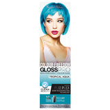 Superdrug Knight & Wilson Colour-Freedom Gloss Tropical Aqua Semi-Permanent Hair Dye- Buy online at McGrocer