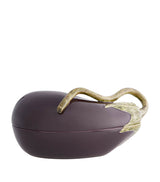 Harrods Bordallo Pinheiro Aubergine Box Kitchen Storage and Serving Dish- Buy online at McGrocer
