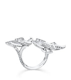 David Morris white gold English Garden Phoenix ring, UK version