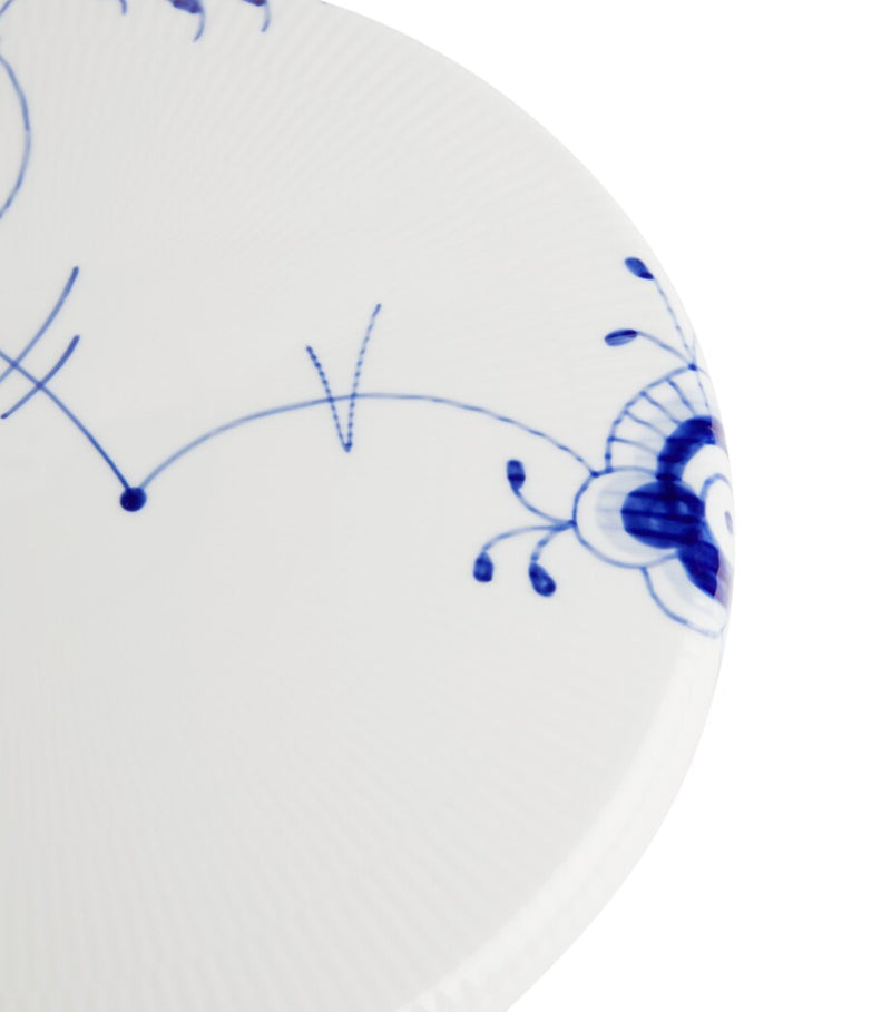 Royal Copenhagen blue fluted mega serving dish on stand 29.5cm, imported from the UK
