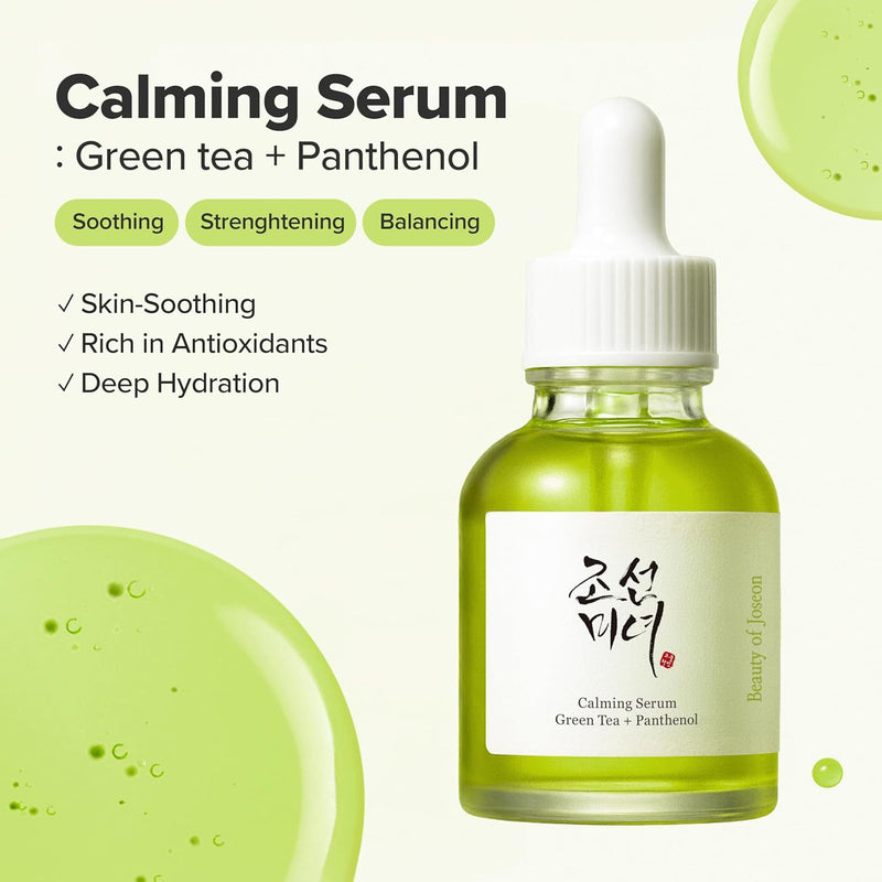 Beauty of Joseon serum green tea panthenol 30ml, imported from the UK