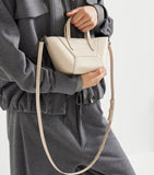Brunello Cucinelli mini calfskin BC Duo tote bag, imported from the UK