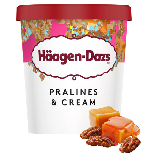 Haagen-Dazs Pralines & Cream Ice Cream 460ml GOODS Sainsburys   