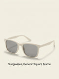 Prada square polarised sunglasses 56mm brown frame - British product