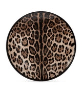Harrods Dolce&Gabbana Casa Set of Two Leopard Print Dinner Plates (26cm)- Buy online at McGrocer