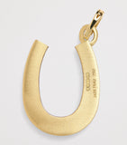 Jade Trau 18kt gold diamond horseshoe charm - British product