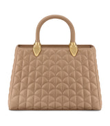 Harrods Bvlgari Leather Serpentine Duo Top-Handle Handbag H19 x W28 x D8cm- Buy online at McGrocer
