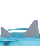 Tonies backpack holding Toniebox and 14 Tonies (British brand)