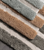 Hamam organic cotton Rhine tufting bath mat 60cm x 90cm - British product