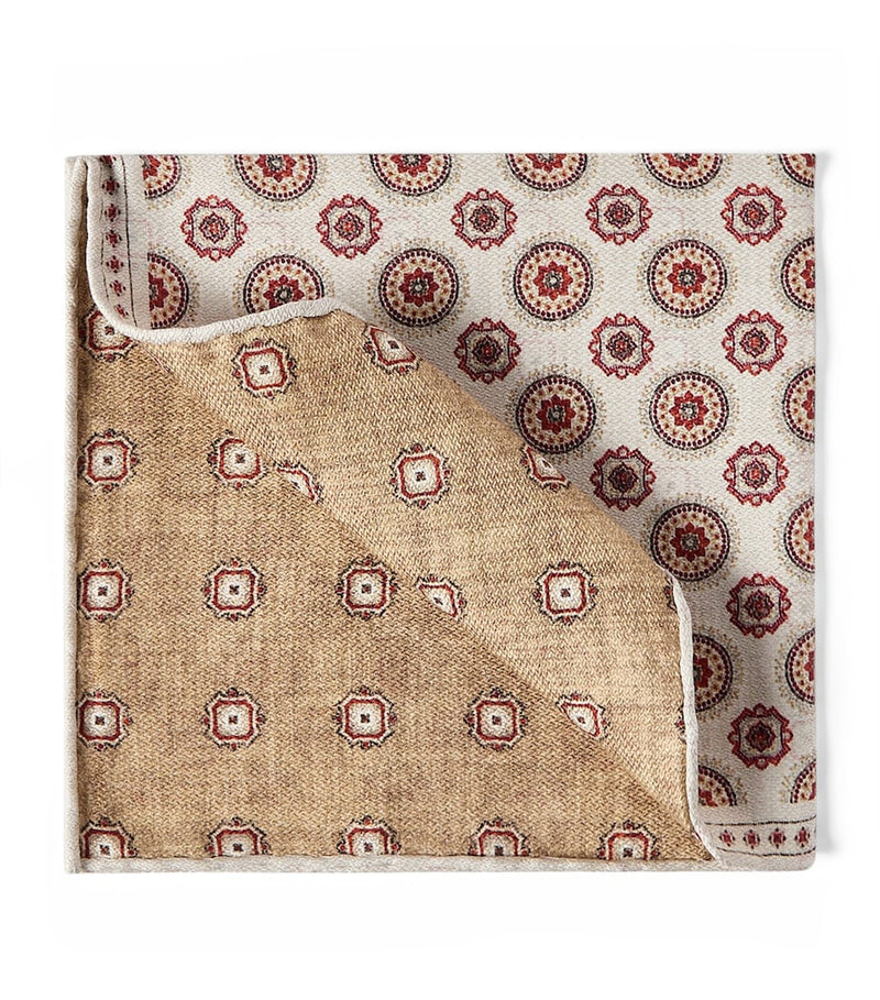 Brunello Cucinelli silk pocket square 35cm - British product