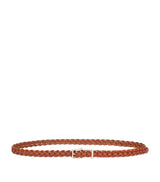 Harrods Max Mara Leather Woven Belt- Buy online at McGrocer