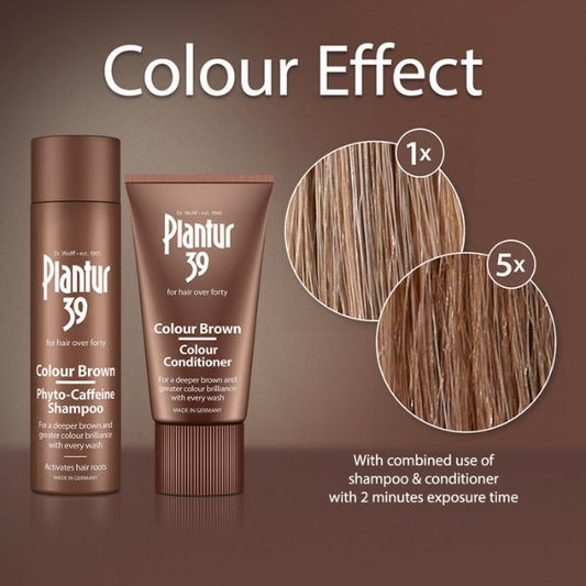 Plantur 39 Colour Brown Phyto-Caffeine Shampoo Conditioner GOODS Superdrug   