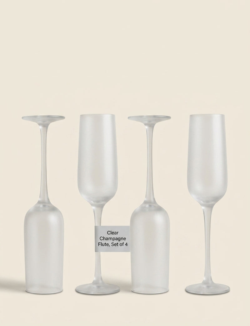 Celine champagne flutes set of 4 (British brand)