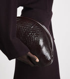 Alaïa snakeskin purse clutch bag 14x28cm (British brand)