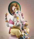 Lladró Lord Ganesha porcelain figurine 42cm, imported from the UK