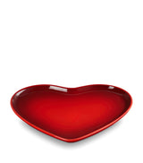 Harrods Le Creuset Stoneware Heart Serving Plate (32cm)- Buy online at McGrocer