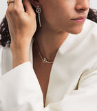 Sophie Bille Brahe yellow gold diamond Escargot de Rêve earrings (British brand)