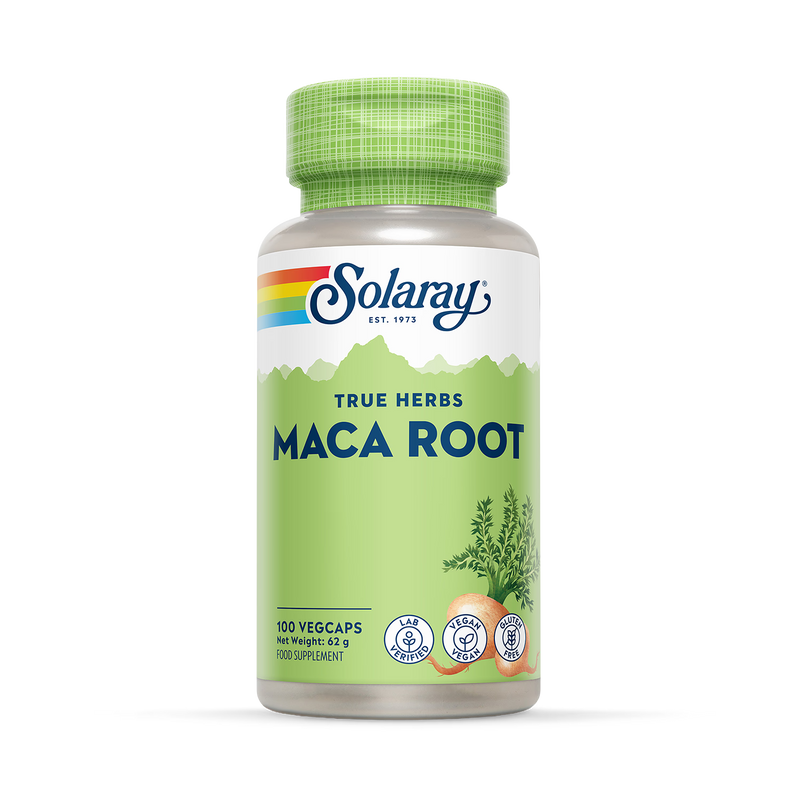 Solaray maca root supplement 100 capsules - British product