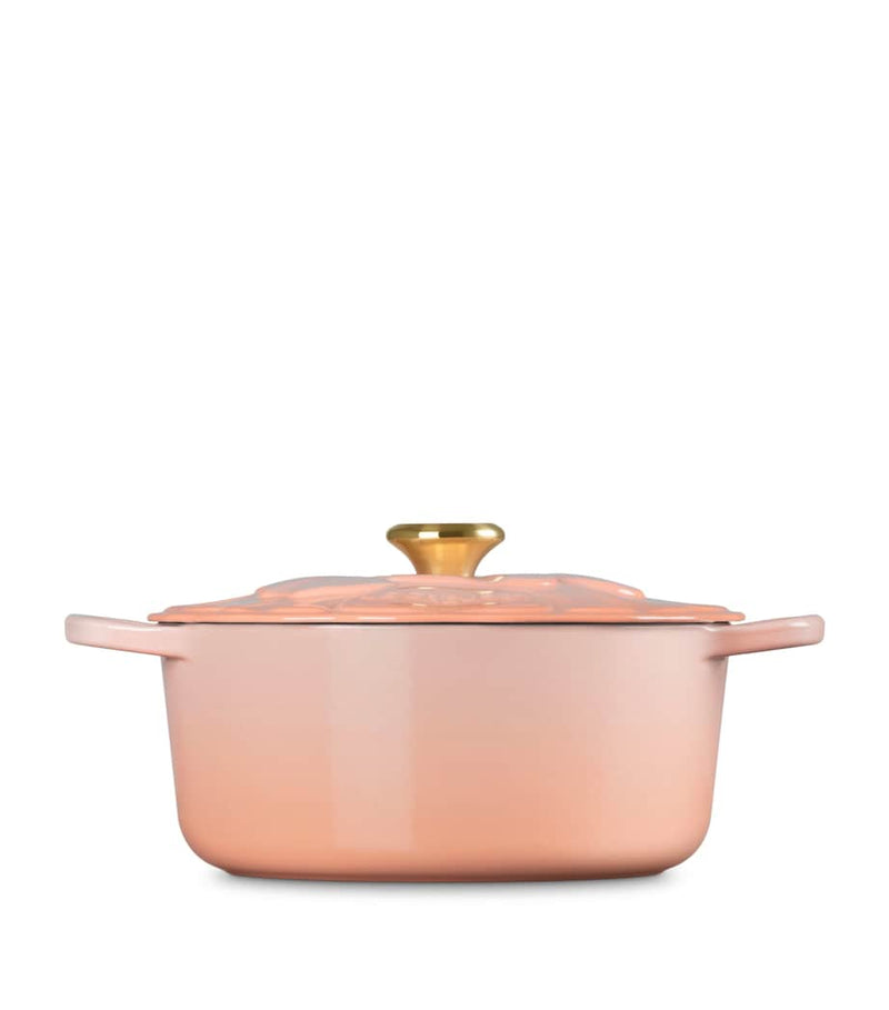 Le Creuset Cast Iron Petal Casserole Dish 26cm, UK version