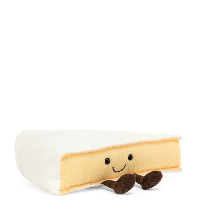 Jellycat Amuseables Brie soft toy 9cm, imported from the UK