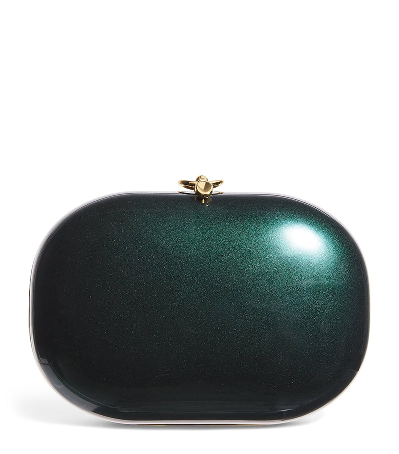 Jeffrey Levinson Oval Elina clutch bag (British brand)