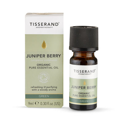 Holland & Barrett Tisserand Juniper Organic Essential Oil Aromatherapy 9ml- Buy online at McGrocer