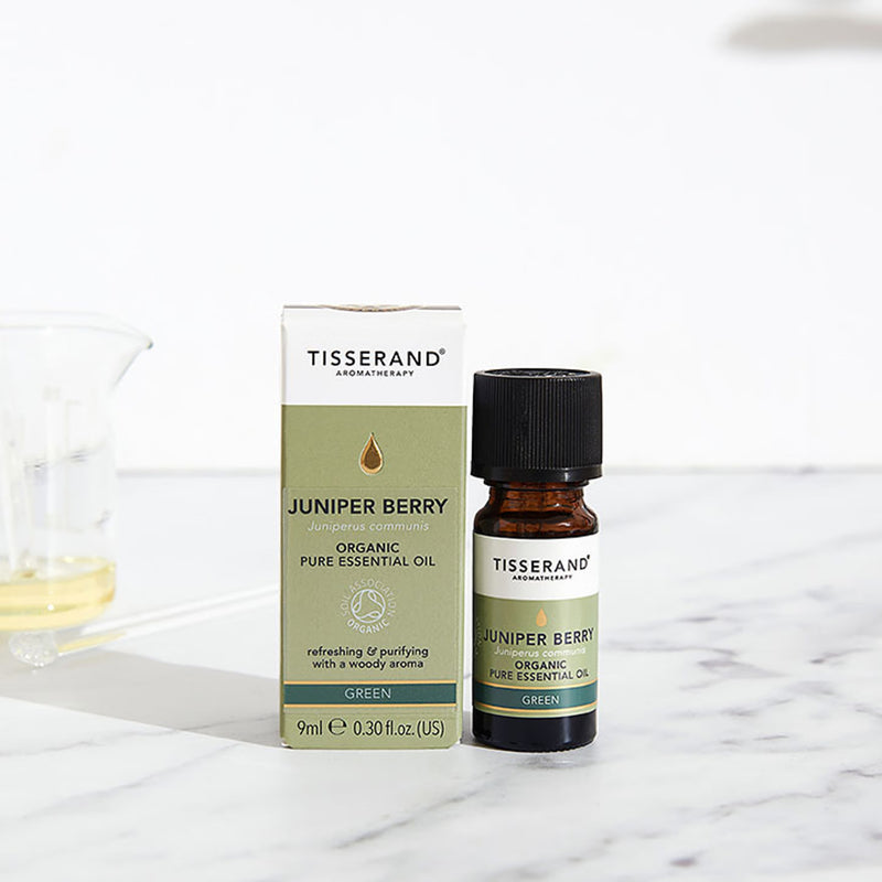 Tisserand juniper organic essential oil 9ml (British brand)