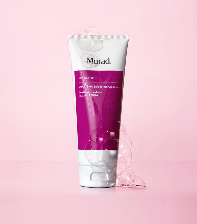 Murad AHA/BHA Exfoliating Cleanser 148ml, imported from the UK