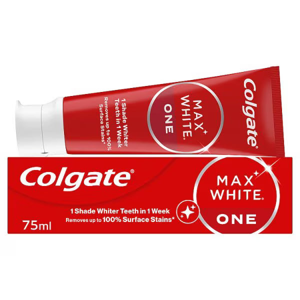 Colgate Max White One aufhellende Zahnpasta 75ml, importiert aus Großbritannien