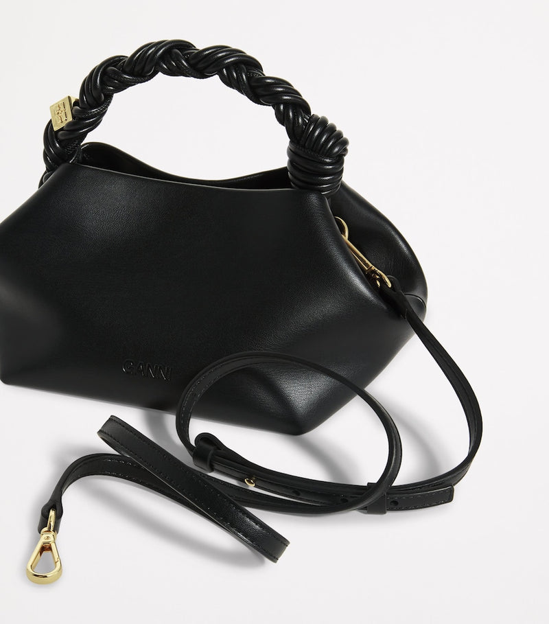 GANNI Mini Bou top-handle bag, imported from the UK