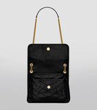 Saint Laurent Baby Niki shoulder bag textured calfskin YSL monogram - British product
