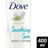 Superdrug Dove Smoothing Care Coconut Oil Restoring Body Lotion 400ml- Buy online at McGrocer
