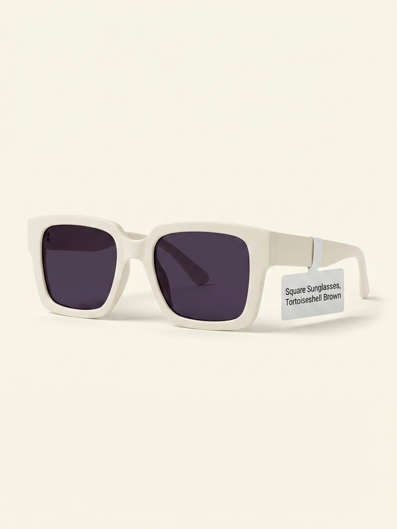 Prada chunky square sunglasses tortoise 51mm, UK version