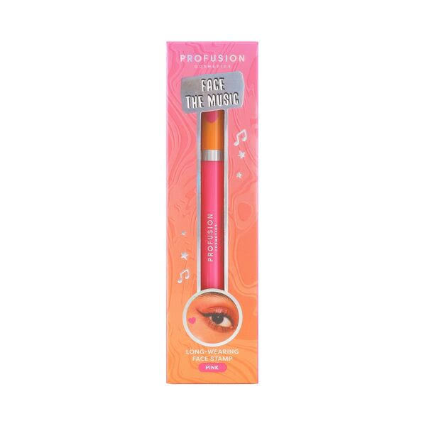 Profusion Cosmetics face stamp pink heart, imported from the UK