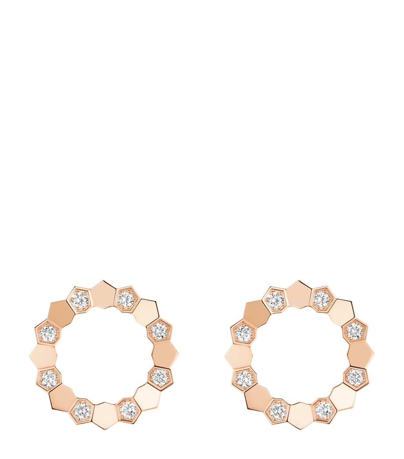 Chaumet Bee de Chaumet rose gold earrings UK version