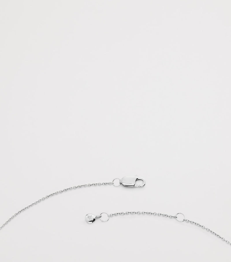 Monica Vinader sterling silver Pisces zodiac necklace (British brand)