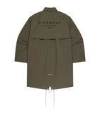 Givenchy oversized lang parka, britisk versjon
