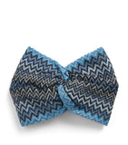 Missoni knot-front zigzag headband Italian accessory, imported from the UK