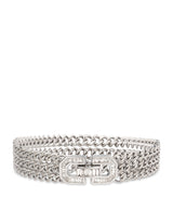 Harrods SHAY White Gold and Diamond Link Deco Bracelet- Buy online at McGrocer