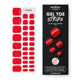 MoYou-London gel toe strips Red Ridding Hood, imported from the UK
