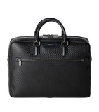Serapian canvas leather briefcase 29x43x15cm, imported from the UK