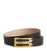 Harrods Victoria Beckham Leather B-Buckle Belt- Buy online at McGrocer