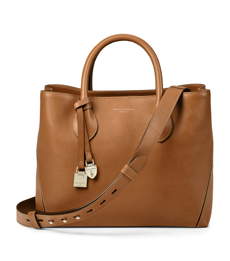 Aspinal Of London Midi Leather London Tote Bag - British product