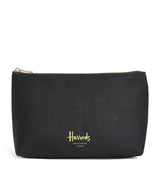 Harrods Harrods Small Logo Cosmetic Bag- Buy online at McGrocer