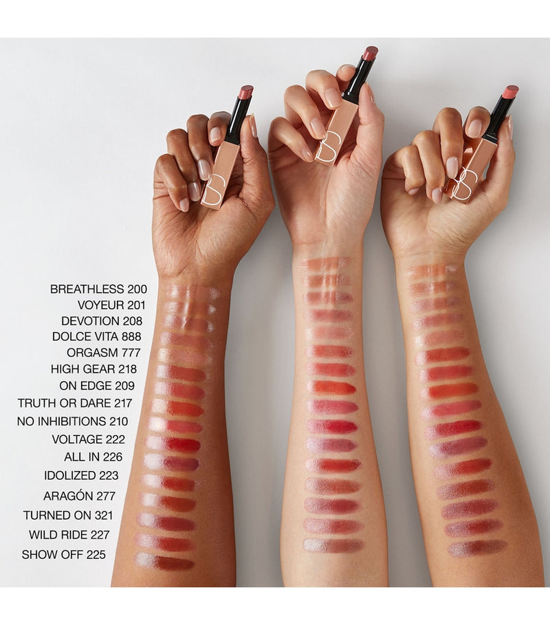 NARS Afterglow Sensual Shine Lipstick, imported from the UK